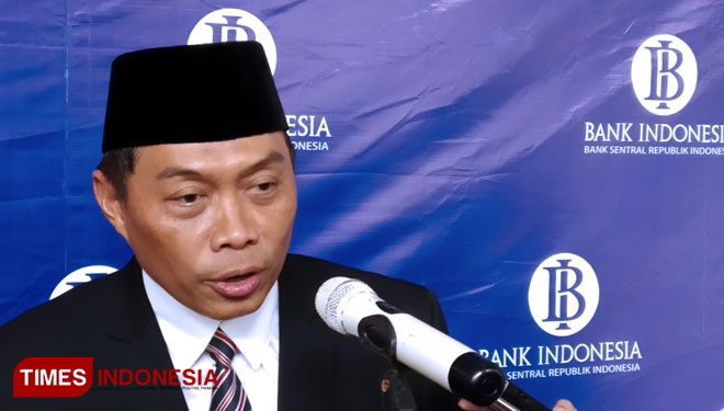 Kepala Kantor Perwakilan Bank Indonesia (BI) Malang Azka Subhan Aminurridho. (Foto: Imadudin M/TIMES Indonesia)