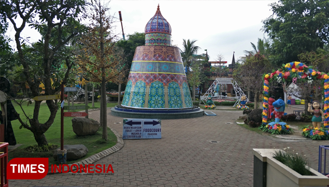 Tempat wisata Hawai Waterpark-MNP buka kembali sejak Jumat (24/5/2019) setelah tutup dua minggu untuk renovasi dan clear-up sejak awal ramadhan. (FOTO: widodo irianto/TIMES Indonesia) 