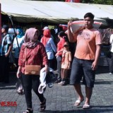 Kodim 0818 Malang-Batu Pamerkan Produk Babinsa di Bazar Murah