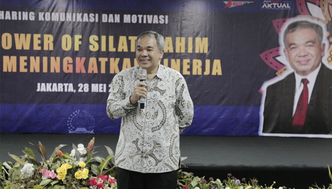 Konsultan komunikasi dan motivator Aqua Dwipayana (FOTO: Humas Ditjen Imigrasi)