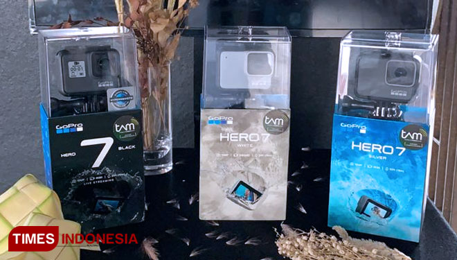 GoPro Hero 7 Black. (Foto: Erajaya Group for TIMES Indonesia)