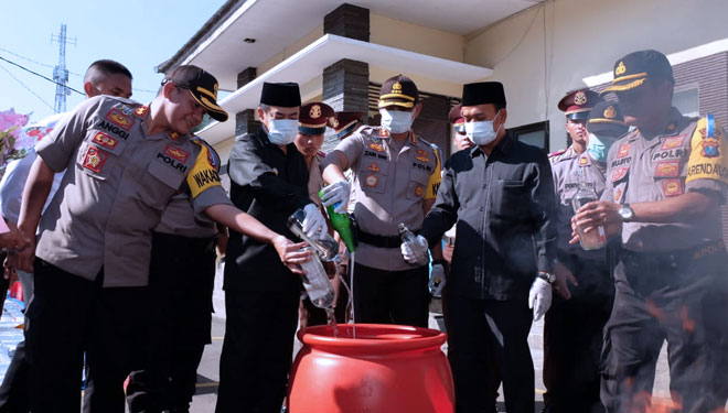 Dua Pekan Operasi Pekat Semeru 2019, Polresta Sidoarjo 