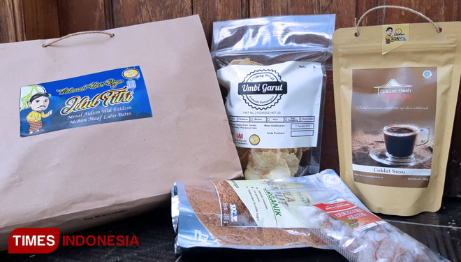 Bingkisan produk lokal kreasi Camat Sedayu Bantul, M. Fauzan (FOTO: Fajar Rianto/TIMES Indonesia)