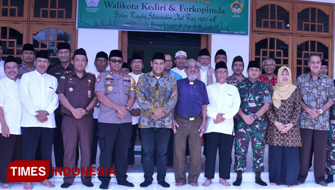 Wali Kota Kediri dan Forkopimda Lakukan Safari Idul Fitri