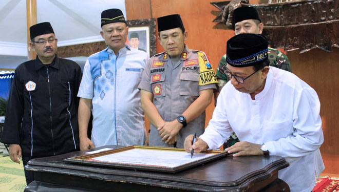 Bupati Blitar Ajak Pesilat Jaga Kondusifitas Kabupaten Blitar