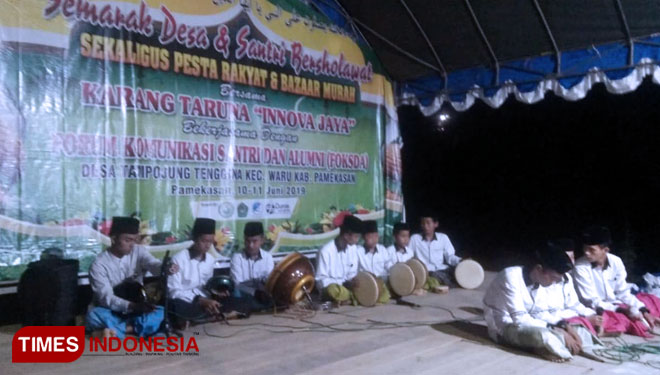 Foksda Desa Tampojung di Pamekasan Gelar Berbagai Macam Lomba