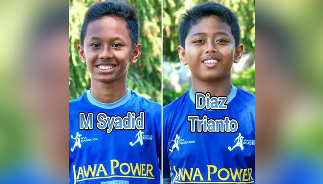 Muhammad Syadid Makamirulmu'ayyad dan Achmad Diaz Trianto.(FOTO: Istimewa)