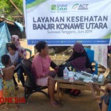 Korban Banjir Konawe Utara Keluhkan Kondisi Kesehatan, ini Langkah ACT