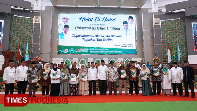 Launching auditorium di Gedung Bundar Al Asy'ari. (FOTO: AJP TIMES Indonesia)