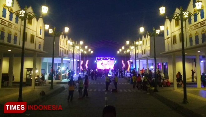 Museum HOJ at night. (Picture by: A Riyadi/TIMES Indonesia)