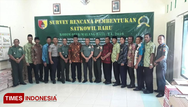 Kodim 0818 Malang-Batu Terima Kunjungan Tim Survey dari Kodam V/BRW, ini Tujuannya