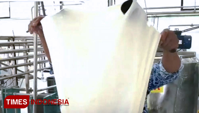Keju Mozarella BBPP Batu. (FOTO: AJP TIMES Indonesia)