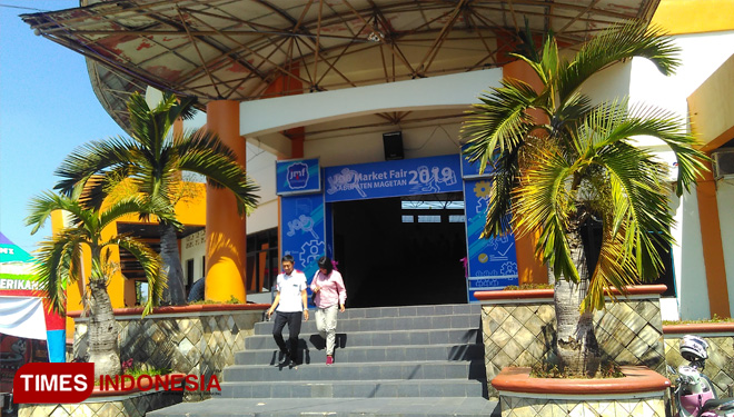 Job fair 2019 at the GOR Ki Mageti Magetan, East Java. (Picture by: M Kilat Adinugroho/TIMES Indonesia)