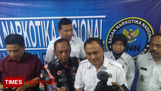 Kepala BNN Heru Winarko (FOTO: Hasbullah/TIMES Indonesia)