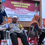 Rayakan HUT ke-73 Bhayangkara, Polres Sumenep Gelar Donor Darah
