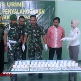 Cegah Penyalahgunaan Narkoba, Kodim Pamekasan Lakukan Tes Urine