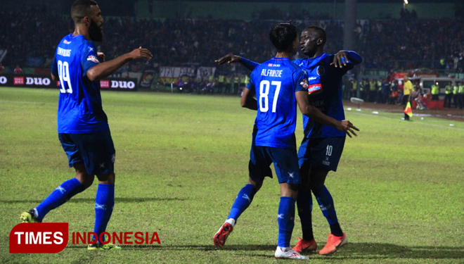 Tim Arema FC (FOTO: Dokumen TIMES Indonesia)