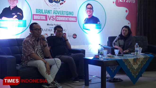 Senasi Unmer Malang 2019 Bahas Efektivitas Iklan Konvensional dan Digital