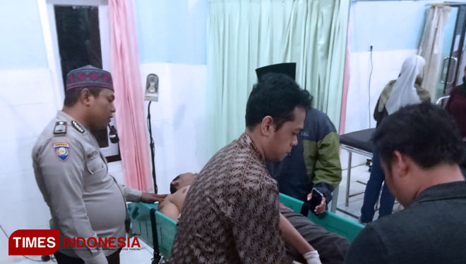 Diduga Rem Blong, Satu Keluarga Kecelakaan di Tanjakan Kawah Ijen