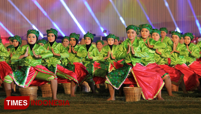 Tari Boran Awali Pembukaan Porprov Jatim 2019 | TIMES Indonesia