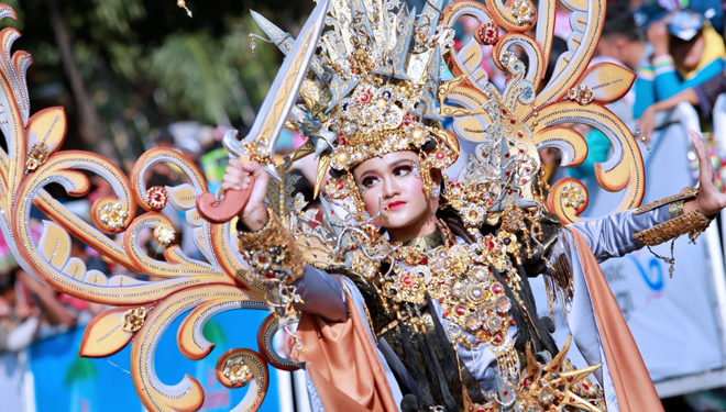 The Banyuwangi Festival talent. (Picture by: Istimewa)