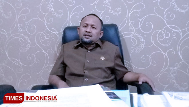Halili, ketua DPC PPP Kabupaten Pamekasan.(Foto: Akhmad Syafi'i/TIMES Indonesia)