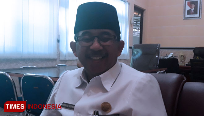 Kepala Dinas Ketahanan Pangan Dan Peternakan Sumenep, Bambang Heriyanto. (Foto: Ach. Qusyairi Nurullah/TIMES Indonesia)