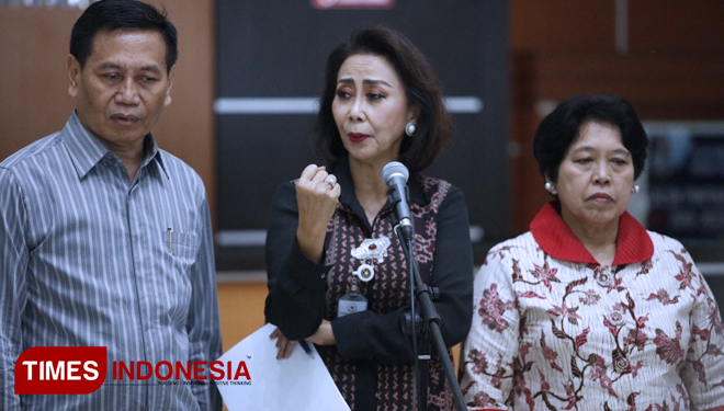 Pansel Capim KPK RI umumkan 13 polisi sebagai Capim KPK RI telah dinyatakan lolos seleksi administrasi (FOTO: Edi Junaidi ds/TIMES Indonesia)