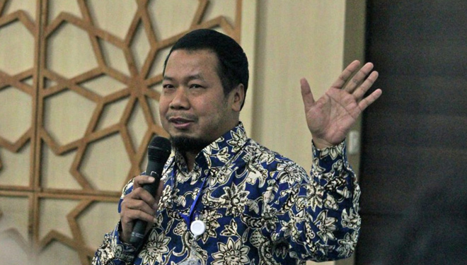 Wakil Rektor Bidang Akademik UMY, Dr Sukamta saat menyampaikan pemaparannya dalam acara Hari Tanpa Tembakau Sedunia tahun 2019 beberapa waktu lalu. (FOTO: Humas UMY/TIMES Indonesia)