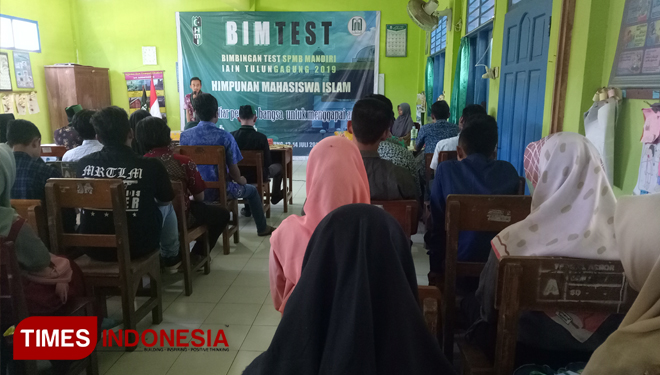 Jelang Ujian SPMB Mandiri, Komisariat HMI Cabang Tulungagung Gelar Bimbingan Tes
