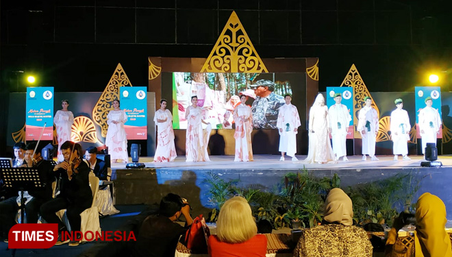 Susana Pemilihan Dimas Diajeng Kabupaten Bantul di Museum HOJ, Minggu (14/7/2019) malam. (FOTO: Istimewa/TIMES Indonesia)