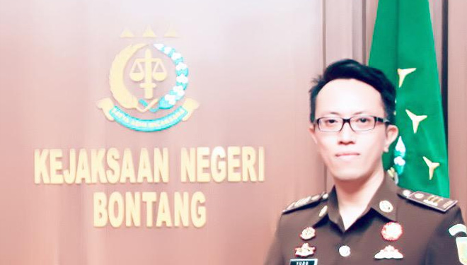 Kasi pidsus Kejaksaan Negeri Bontang, Yudo Adiananto SH. MH. (Foto: Kusnadi/TIMES Indonesia)