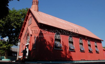 Gereja Merah Jadi Salah Satu Landmark Probolinggo