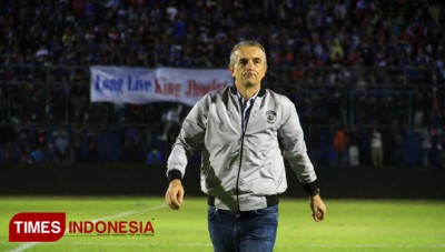 Menang Telak, Pelatih Arema FC Sebut Skenario Berjalan Mulus