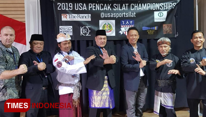 2019 USA Pencak Silat Championship. (FOTO: Mamhud Alexnder/TIMES Indonesia)