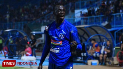 Hattrick Makan Konate Warnai Kemenangan Arema FC