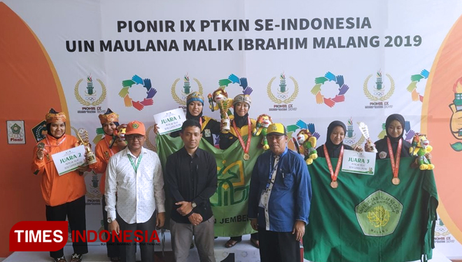 Atlet pencak silat Institut Agama Islam Negeri (IAIN) Jember (FOTO: Humas for TIMES Indonesia)