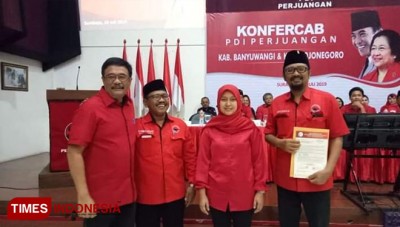 I Made Cahyana Negara Kembali Pimpin DPC PDIP Banyuwangi