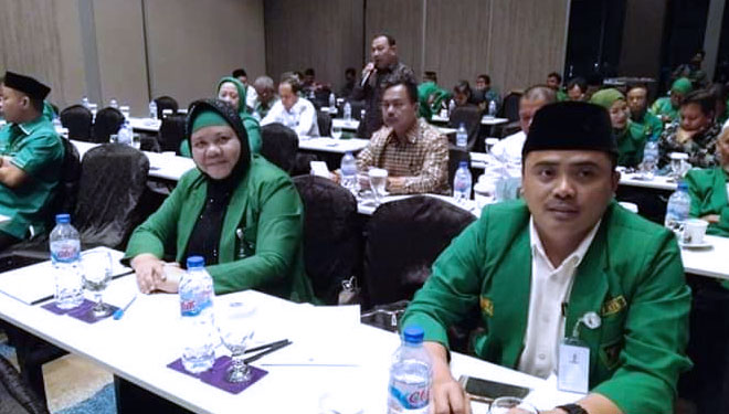 Ketua DPW PPP NTB Hj. Wartiah (kiri) Sekretaris DPW PPP NTB Muhammad Akri. (Foto: istimewa)