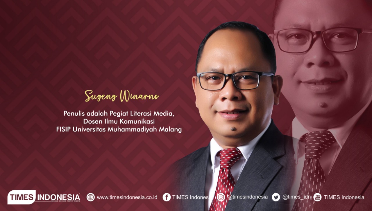  Sugeng Winarno adalah Pegiat Literasi Media, Dosen Ilmu Komunikasi FISIP Universitas Muhammadiyah Malang (Grafis: TIMES Indoneisa)