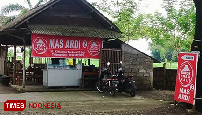 Warung Iwak Kali Mas Ardi (FOTO: Imam Fauzi/TIMES Indonesia)