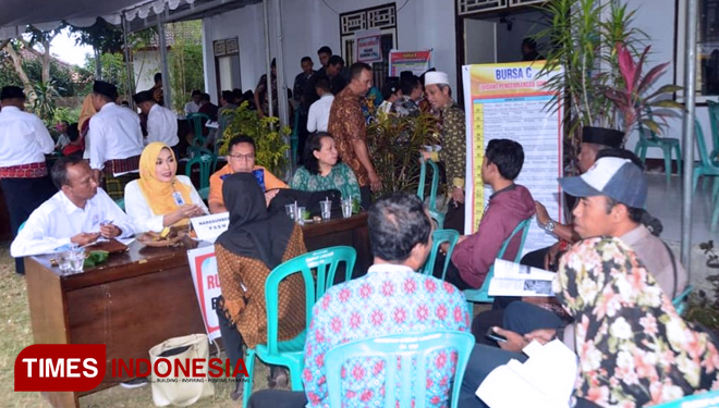 Suasana Kegiatan Bursa Inovasi Desa di Lombok Barat. 