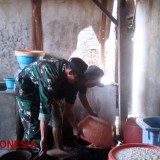 Pengrajin Tempe di Jatimulya Suradadi Menatap Berkah Jalan TMMD Kodim Tegal