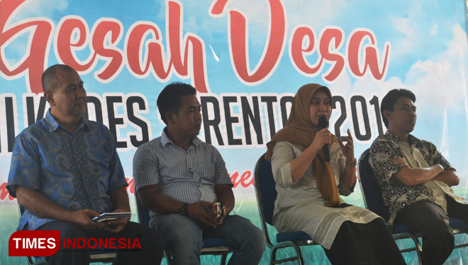 Acara Gesah Desa Pilkades serentak 2019 yang diadakan oleh Asosiasi BPD Banyuwangi. (FOTO: Erwin Wahyudi/TIMES Indonesia).