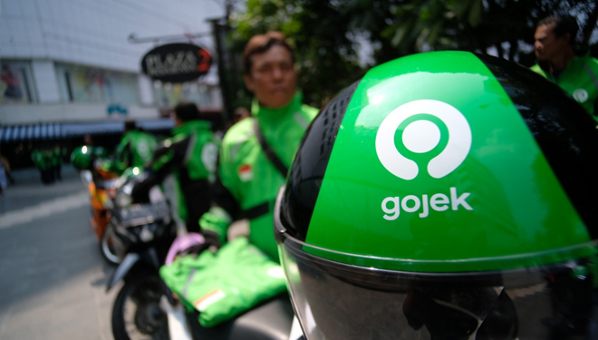 Logo baru Gojek, simbol kekuatan ekosistem Gojek dan apresiasi kepada pengguna dan mitra (FOTO: Gojek)