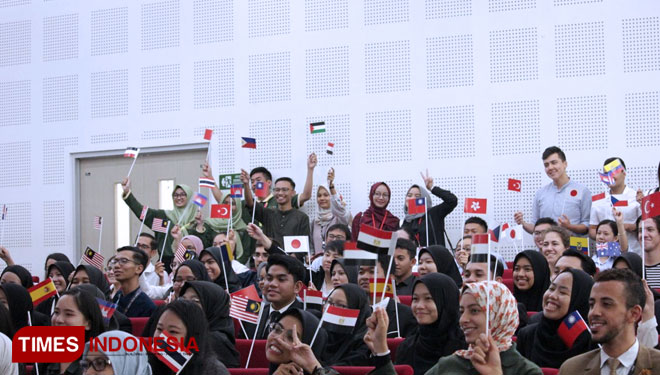 Some of the Summer School participants at UMY. (Picture by: Humas UMY/TIMES Indonesia)