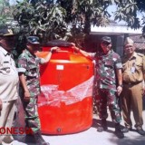 Dansatgas TMMD Kodim Tegal Berikan Bantuan Tandon Air di Jatimulya