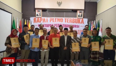 KPU Sleman Tetapkan Perolehan Kursi Anggota DPRD Sleman Terpilih