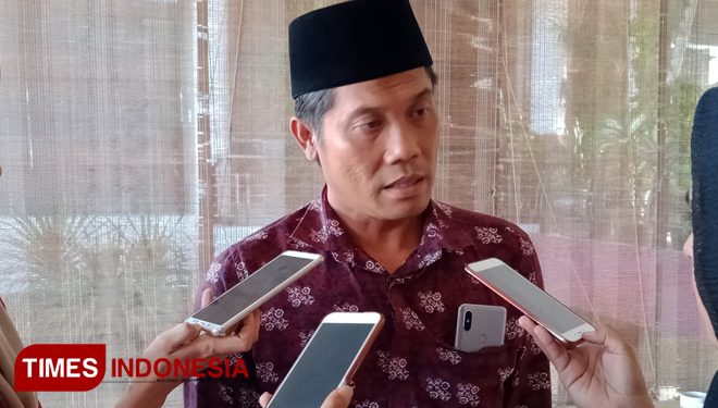 Sekretaris DPC PDIP Kabupaten Blitar Suwito Saren Satoto. (Foto: Sholeh/TIMES Indonesia)