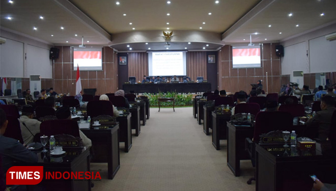 Rapat dewan di DPRD Kabupaten Bondowoso (FOTO: Dokumen TIMES Indonesia)